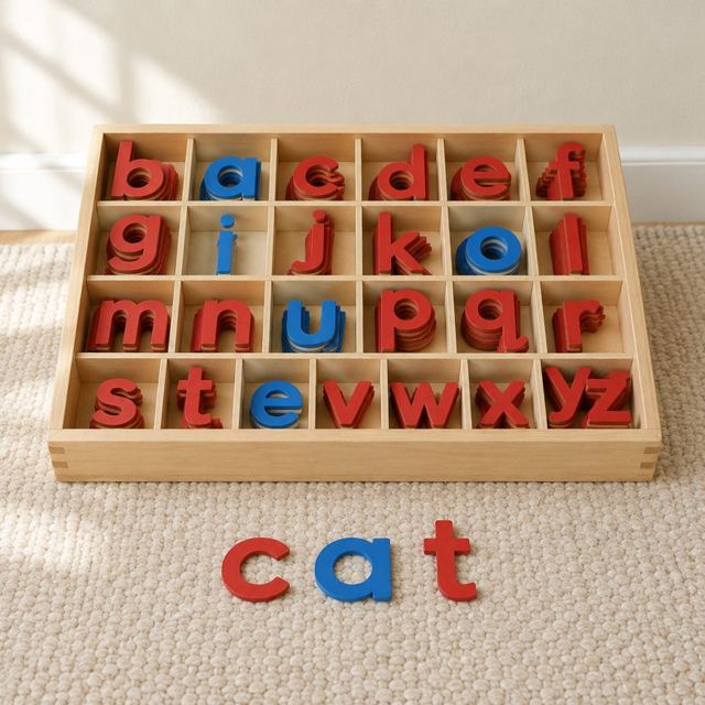 Moveable alphabet